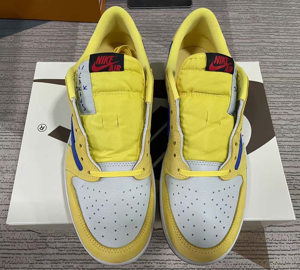 0 Travis Scott Air Jordan 1 Retro Low Og Sp Canary Dz4137 700 9 - www.kickbulk.co