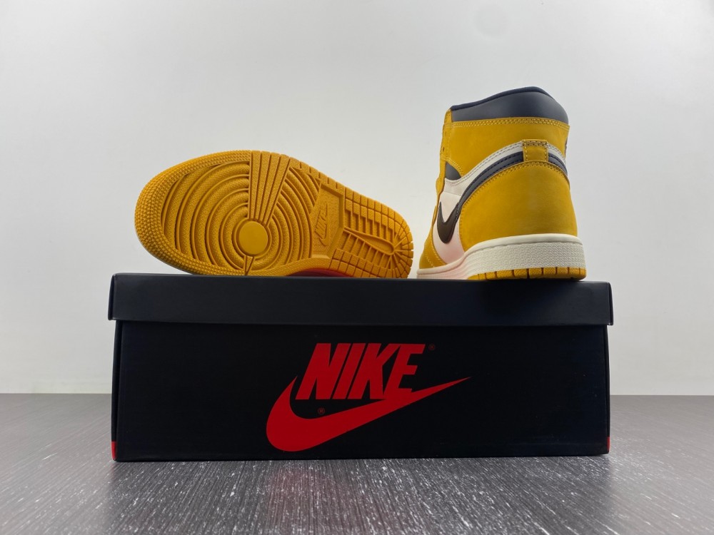 Air Jordan 1 Retro High Og Yellow Ochre Black Dz5485 701 9 - www.kickbulk.co