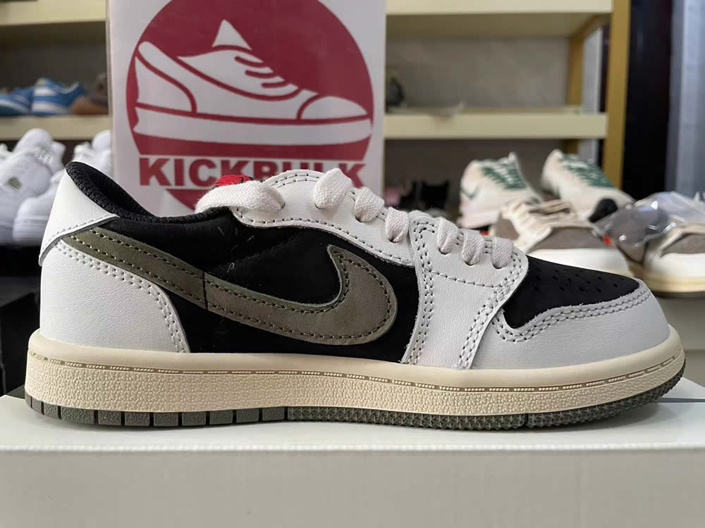 Travis Scott Air Jordan 1 Low Og Ps Olive Dz5909 106 10 - www.kickbulk.co