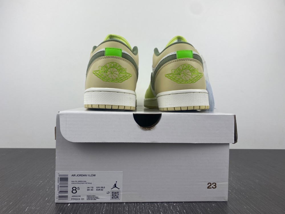 Air Jordan 1 Low Green Hues Fd9906 131 13 - www.kickbulk.co