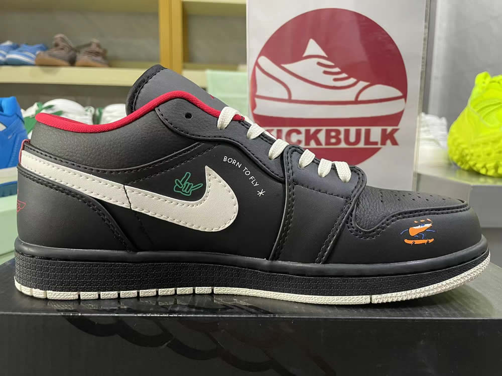 Air Jordan Low Born To Fly Black Fj7073 010 14 - www.kickbulk.co