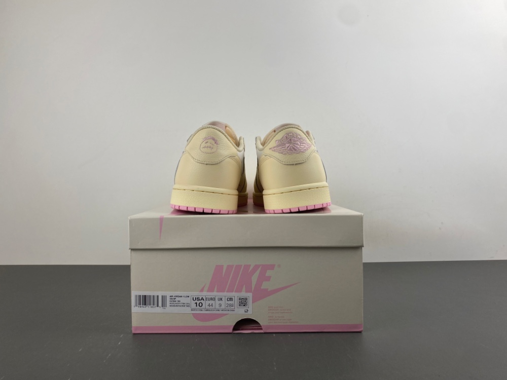 Travis Scott Jordan 1 Retro Low Og Muslin Pink Iq7604 100 13 - www.kickbulk.co