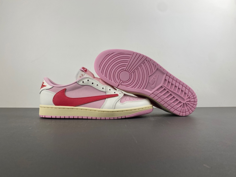 Travis Scott Jordan 1 Retro Low Og Sail Tropical Pink Iq7604 101 2 - www.kickbulk.co
