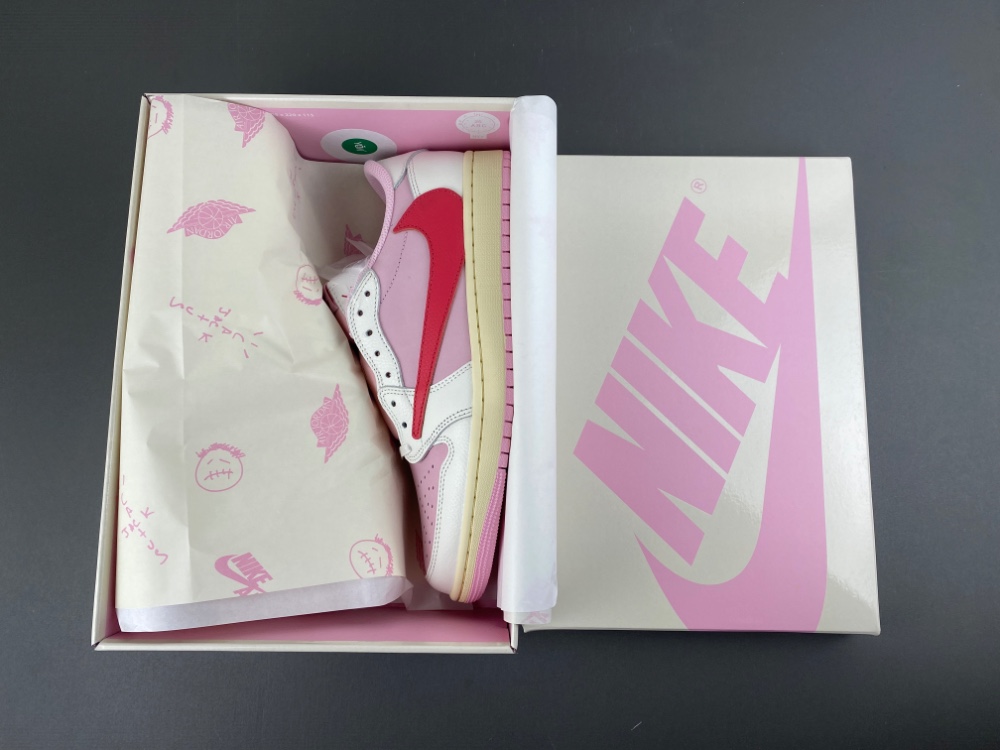 Travis Scott Jordan 1 Retro Low Og Sail Tropical Pink Iq7604 101 28 - www.kickbulk.co