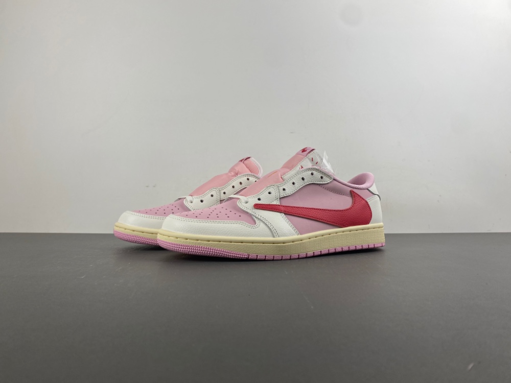 Travis Scott Jordan 1 Retro Low Og Sail Tropical Pink Iq7604 101 4 - www.kickbulk.co