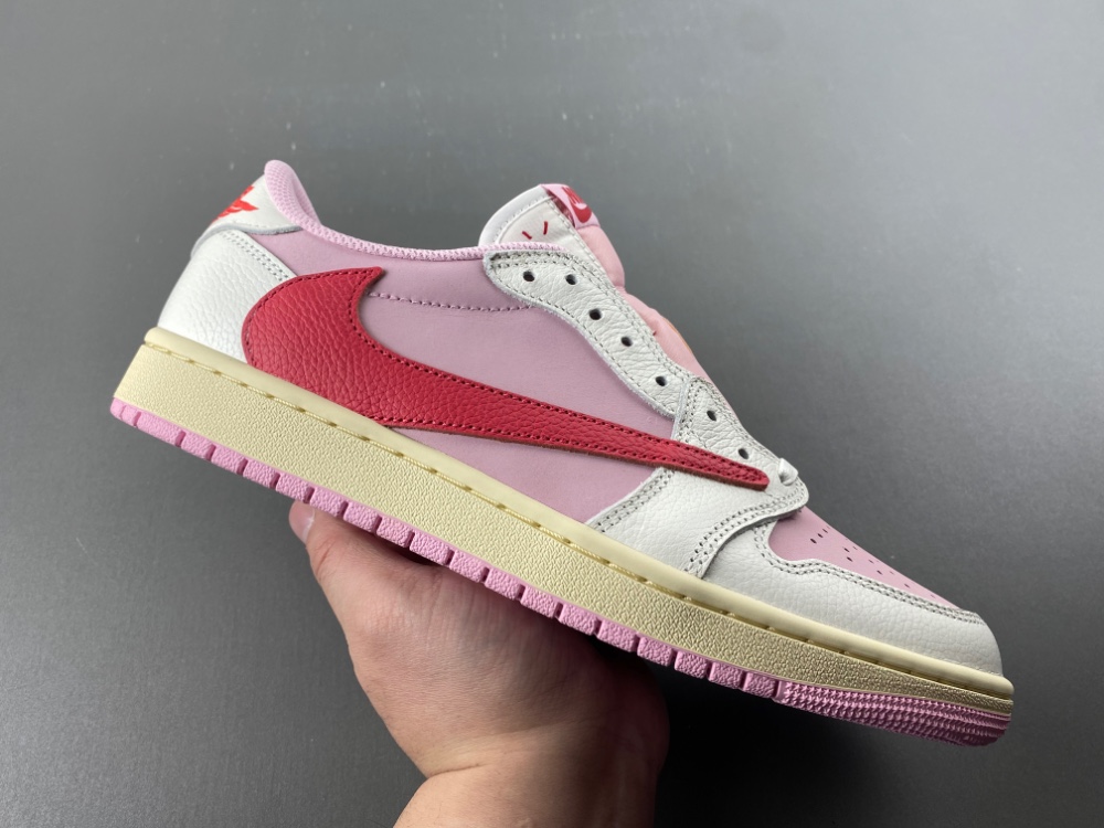 Travis Scott Jordan 1 Retro Low Og Sail Tropical Pink Iq7604 101 5 - www.kickbulk.co