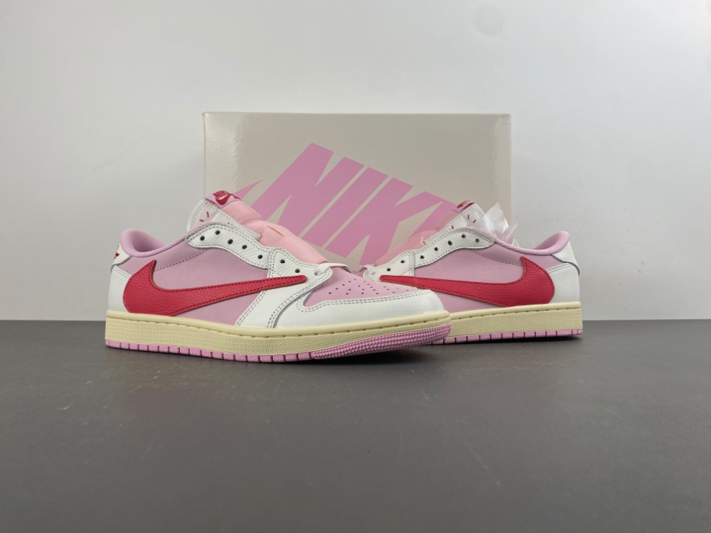Travis Scott Jordan 1 Retro Low Og Sail Tropical Pink Iq7604 101 7 - www.kickbulk.co