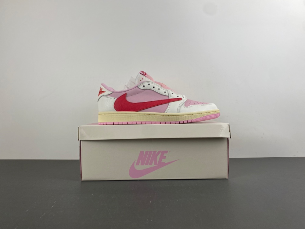 Travis Scott Jordan 1 Retro Low Og Sail Tropical Pink Iq7604 101 9 - www.kickbulk.co