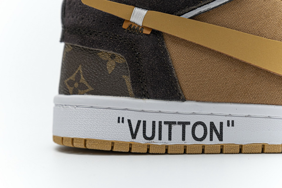 LOUIS VUITTON NIKE AIR homme jordan 1 LV 13