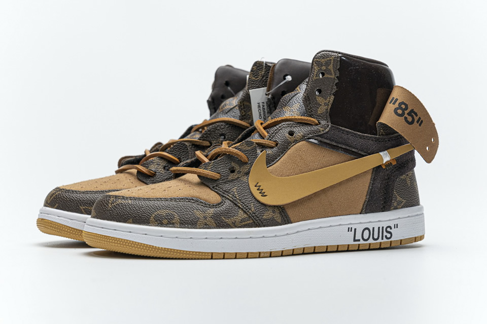 Louis Vuitton Nike Air Jumpman Jordan 1 Lv 6 - www.kickbulk.co