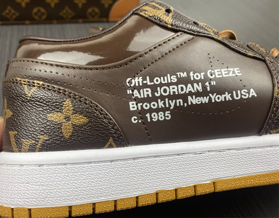 Louis Vuitton Air Jordan 1 Low Lv 15 - www.kickbulk.co