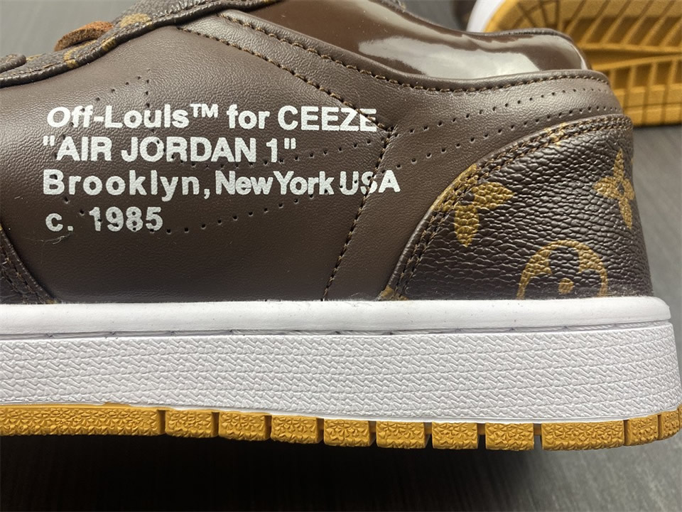 Louis Vuitton Air Jordan 1 Low Lv 16 - www.kickbulk.co