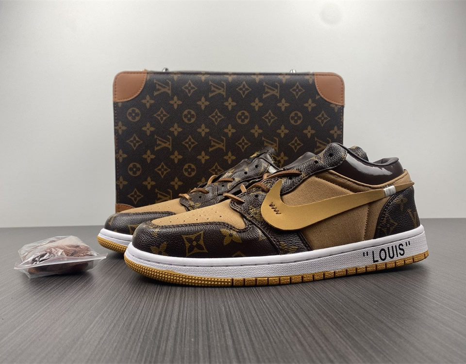 Louis Vuitton Air Jordan 1 Low Lv 3 - www.kickbulk.co