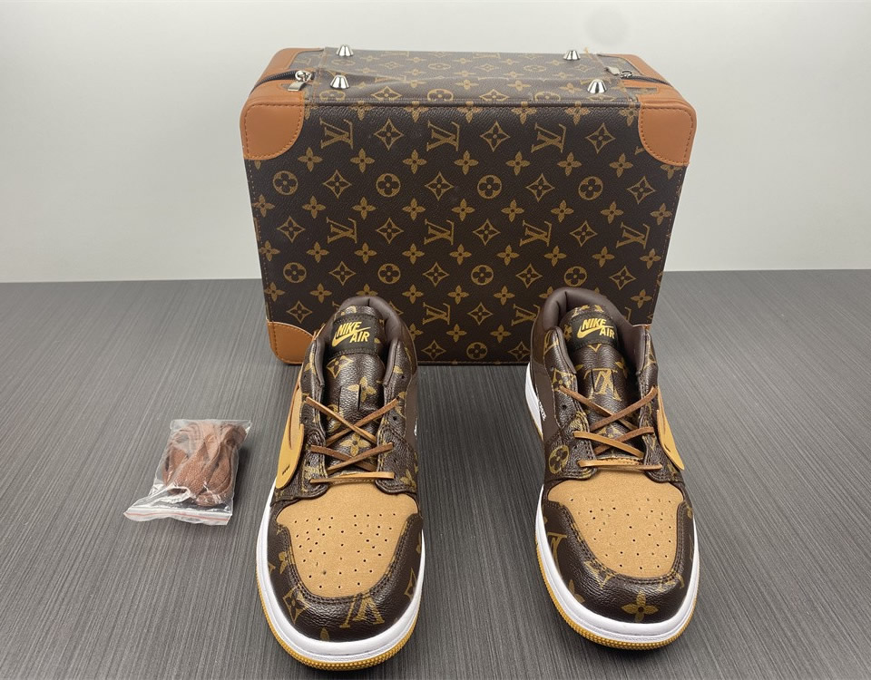 Louis Vuitton Air Jordan 1 Low Lv 4 - www.kickbulk.co