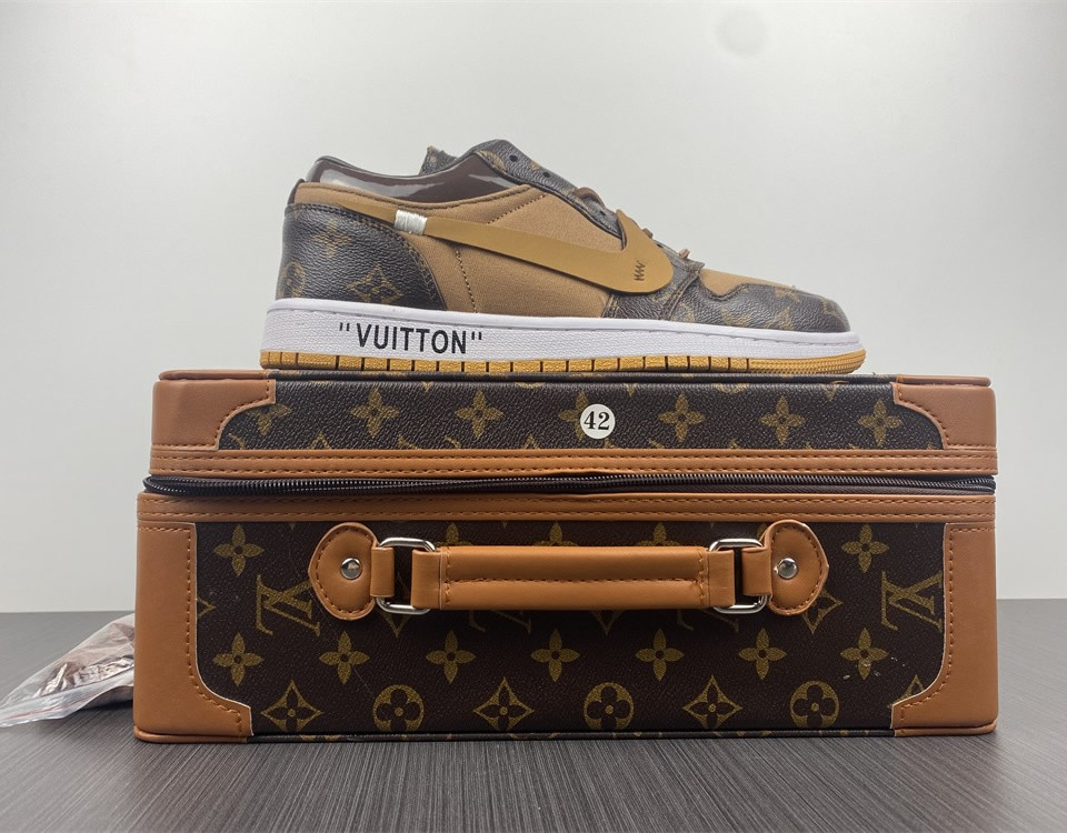 Louis Vuitton Air Jordan 1 Low Lv 6 - www.kickbulk.co