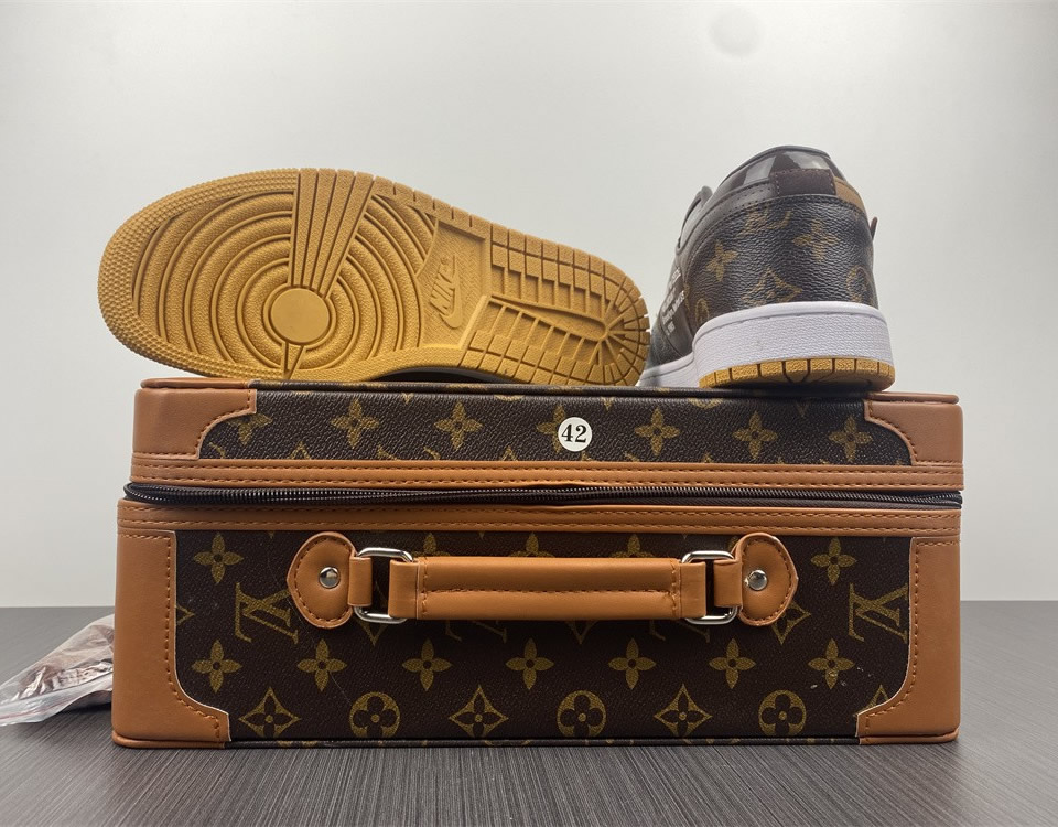 Louis Vuitton Air Jordan 1 Low Lv 7 - www.kickbulk.co