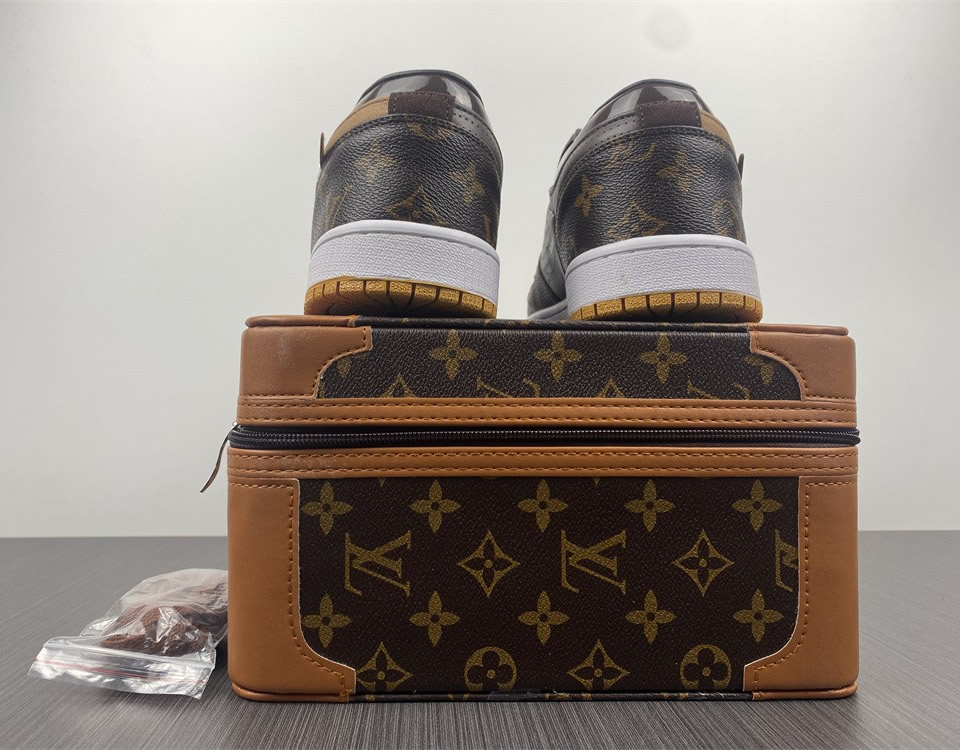 Louis Vuitton Air Jordan 1 Low Lv 8 - www.kickbulk.co