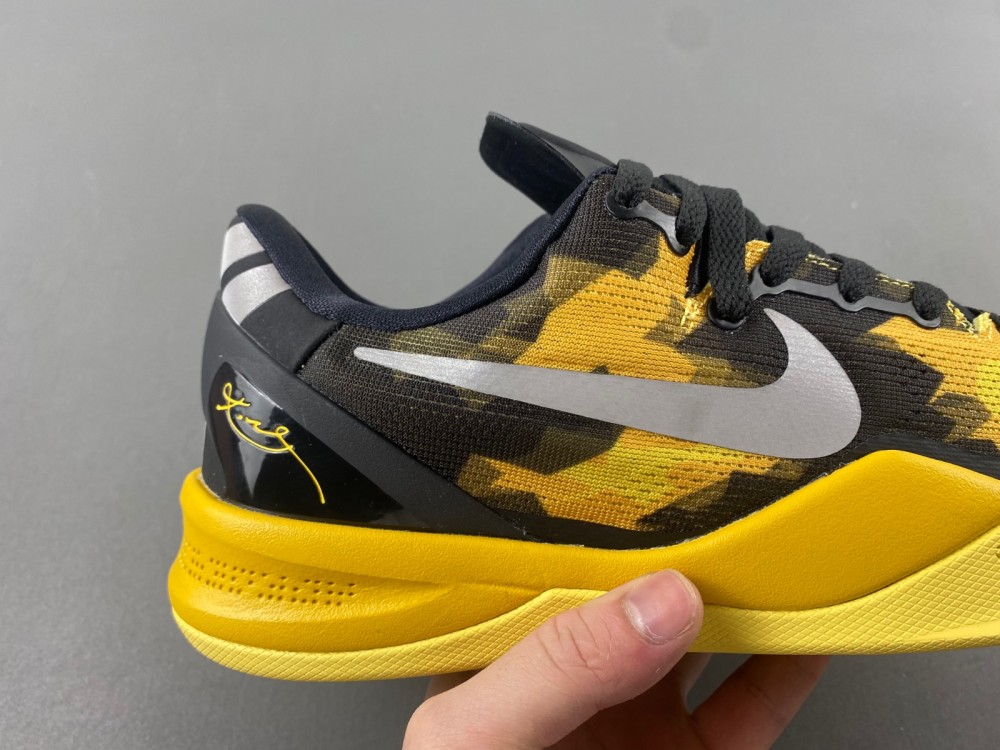 Nike Kobe 8 Xdr Black Yellow 555286 077 12 - www.kickbulk.co