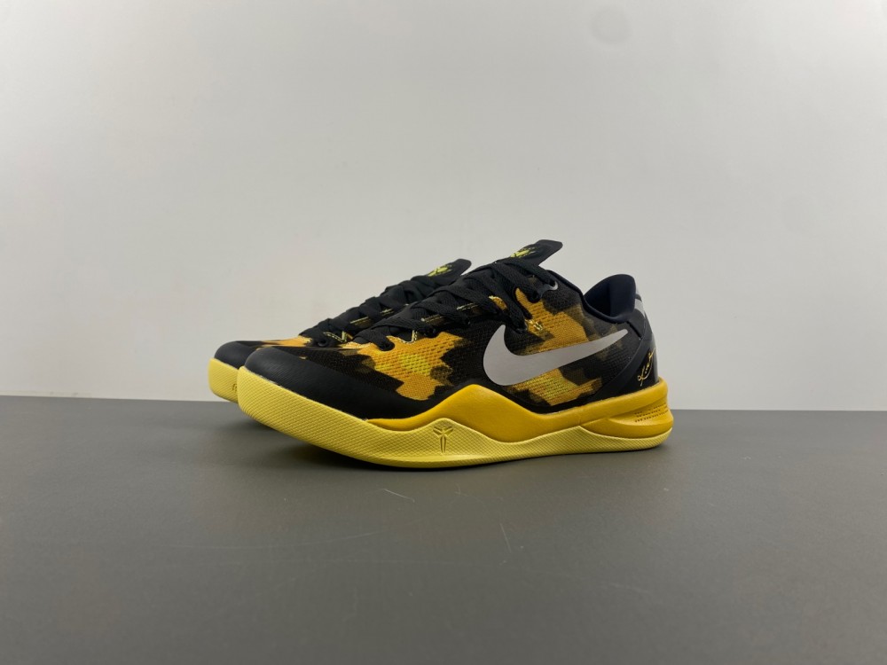 Nike Kobe 8 Xdr Black Yellow 555286 077 2 - www.kickbulk.co
