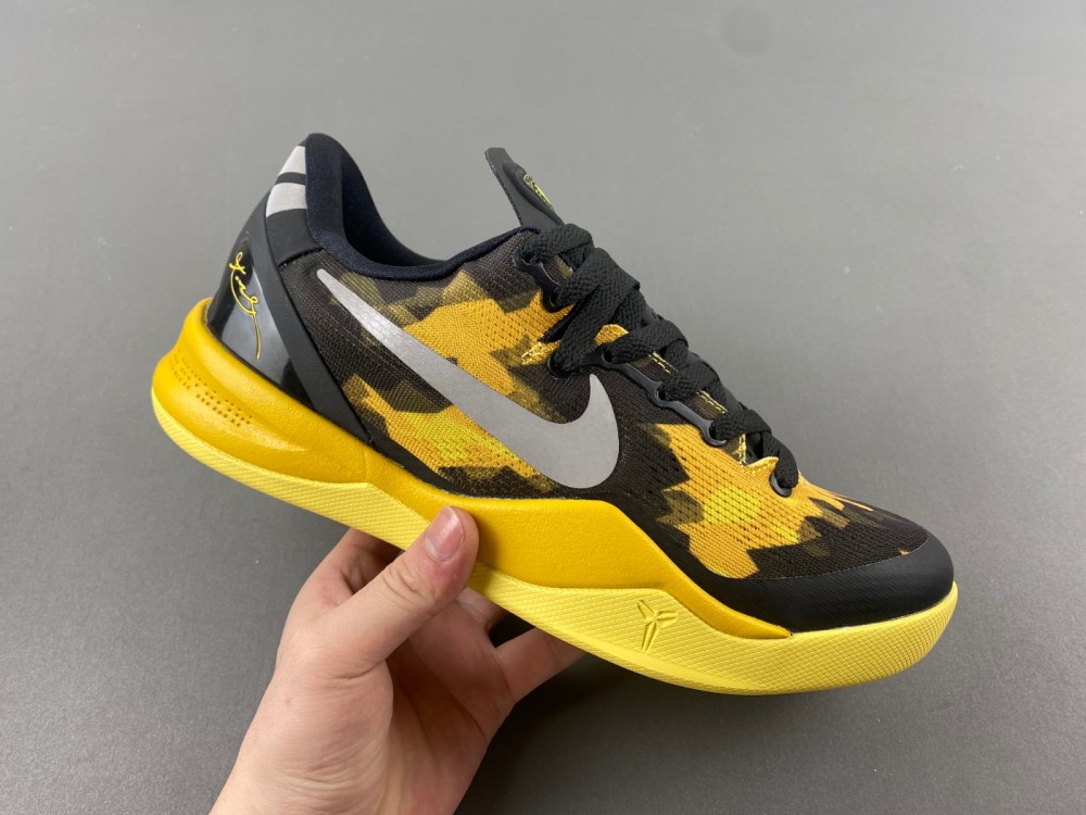 Nike Kobe 8 Xdr Black Yellow 555286 077 5 - www.kickbulk.co