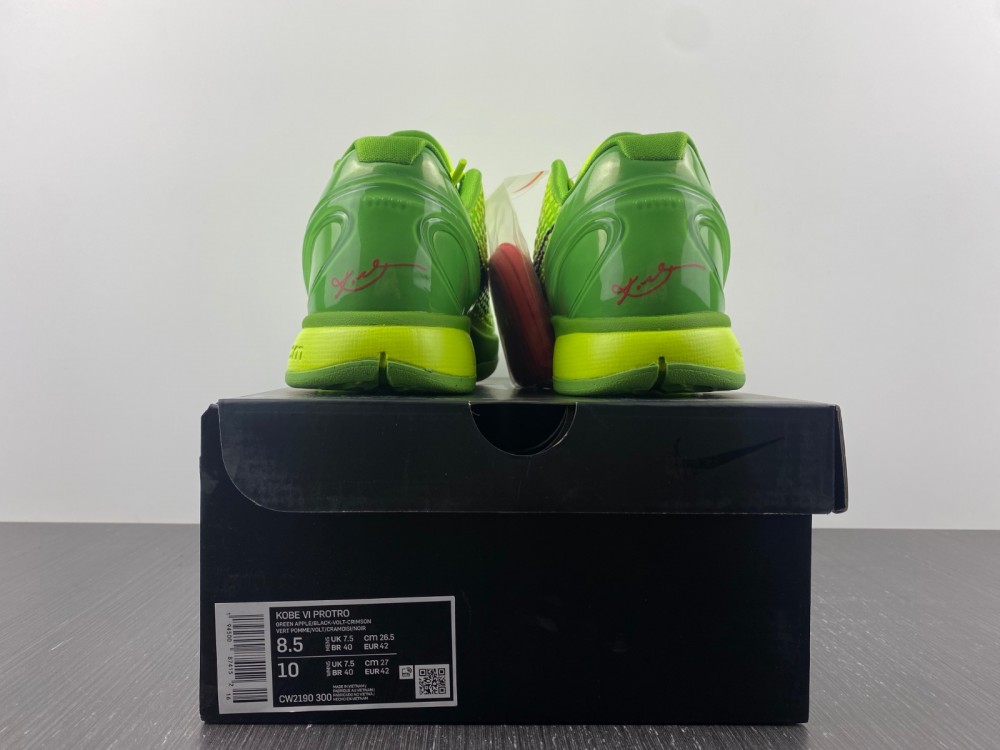 Nike Zoom Kobe 6 Protro Grinch Cw2190 300 15 - www.kickbulk.co