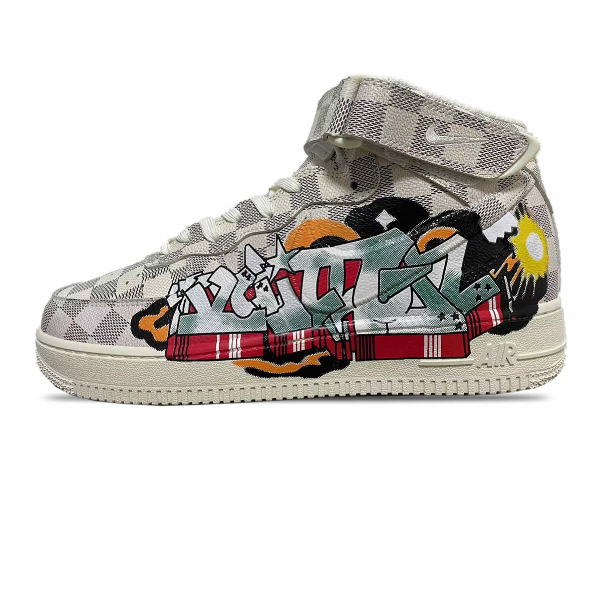 Louis Vuitton Air Force 1 High Craffiti 09240a 1 - www.kickbulk.co