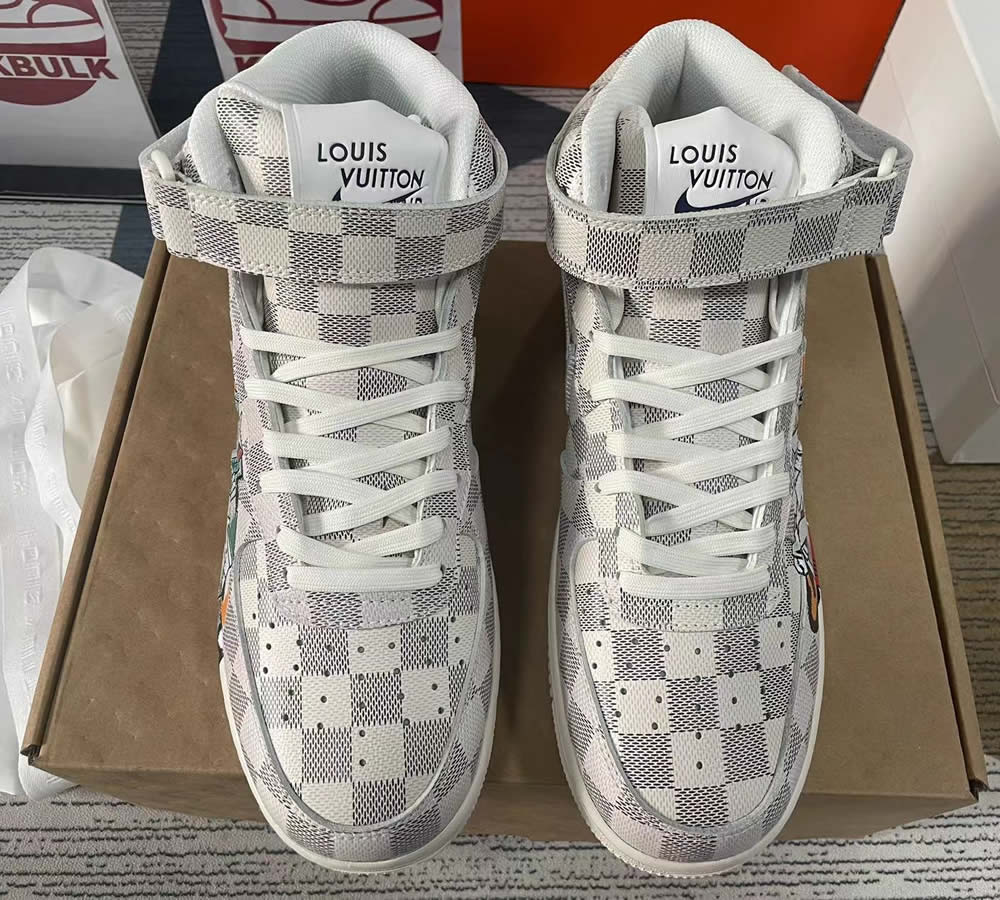 Louis Vuitton Air Force 1 High Craffiti 09240a 2 - www.kickbulk.co