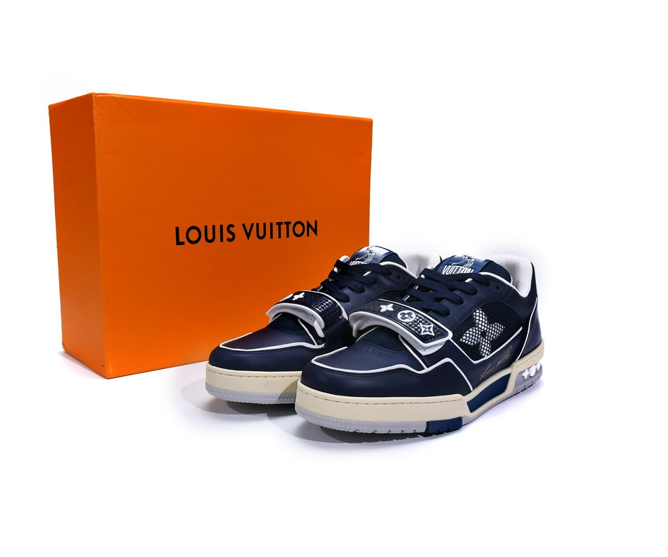 Louis Vuitton Trainer Blue 3 - www.kickbulk.co