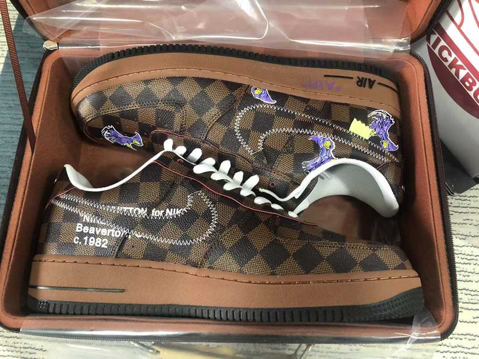 Louis Vuitton Air Force 1 Trainer Sneaker 6a8pyl 001 11 - www.kickbulk.co