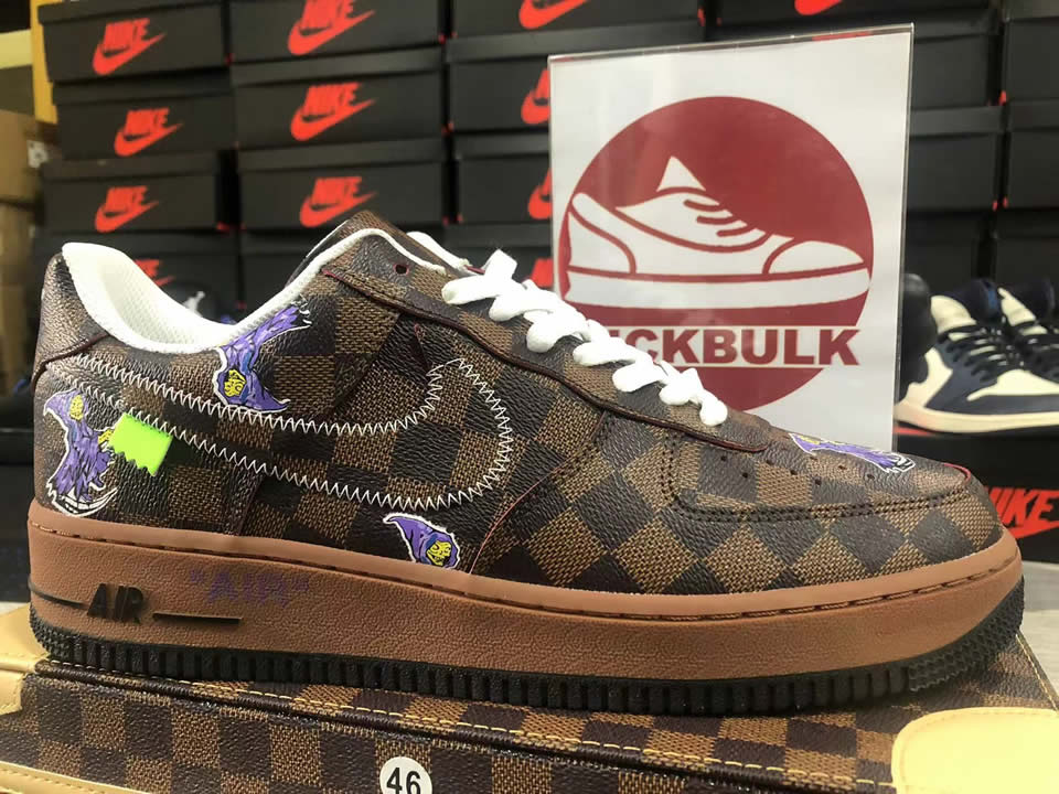 Louis Vuitton Air Force 1 Trainer Sneaker 6a8pyl 001 5 - www.kickbulk.co