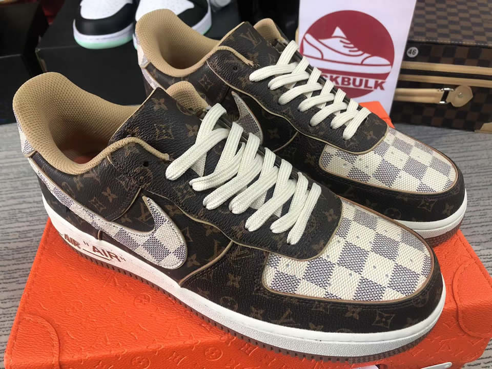 Louis Vuitton Air Force 1 Trainer Sneaker 8a8pyl 101 11 - www.kickbulk.co