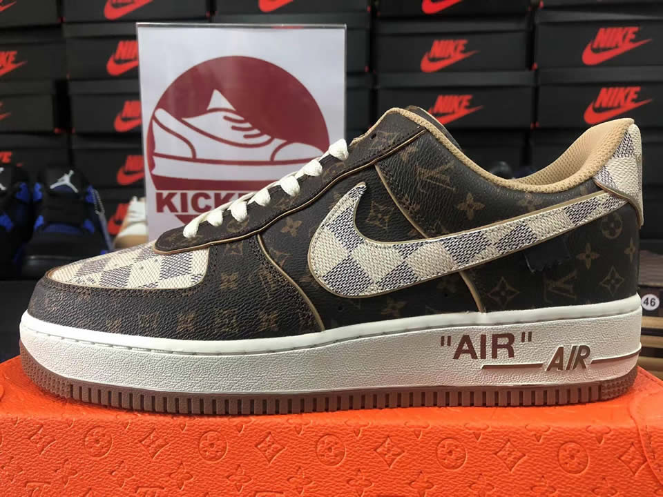 Louis Vuitton Air Force 1 Trainer Sneaker 8a8pyl 101 14 - www.kickbulk.co