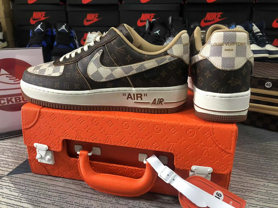 Louis Vuitton Air Force 1 Trainer Sneaker 8a8pyl 101 2 - www.kickbulk.co