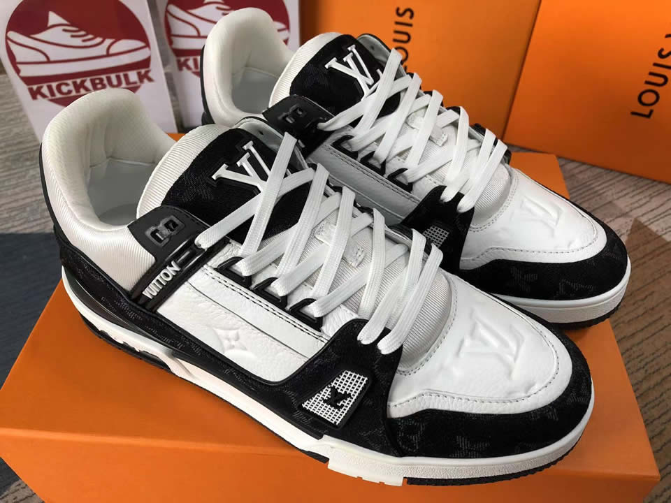 Louis Vuitton Lv Trainer Black White Ae5u3bmi61n 5 - www.kickbulk.co