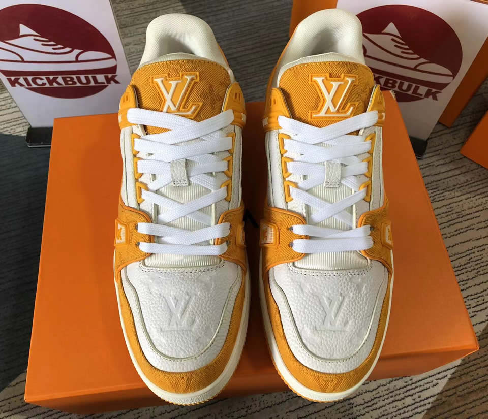 Louis Vuitton Lv Trainer Yellow White Ae5u3bmi61n350 2 - www.kickbulk.co