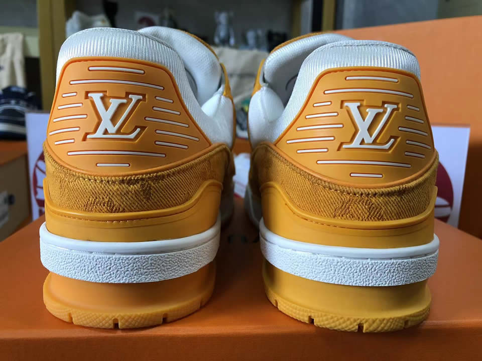 Louis Vuitton® LV Trainer Sneaker Yellow. Size 09.5 in 2023