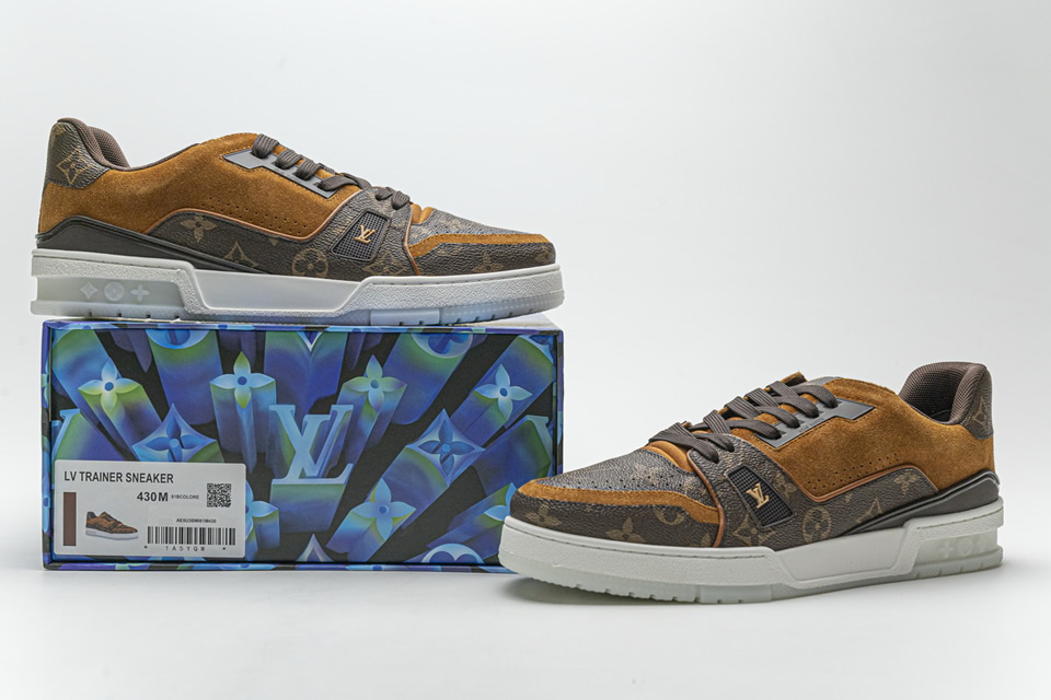 Louis Vuitton 20ss Trainer Brown Casual Shoes 3 - www.kickbulk.co