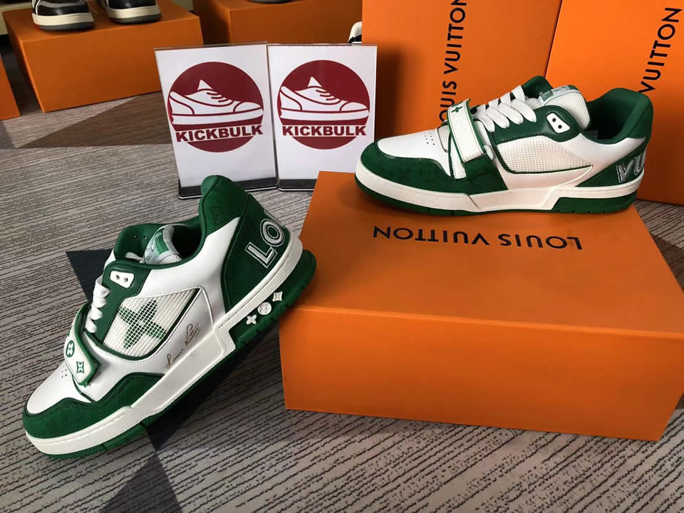 Louis Vuitton Lv Trainer Green White Dm180912003517 2 - www.kickbulk.co