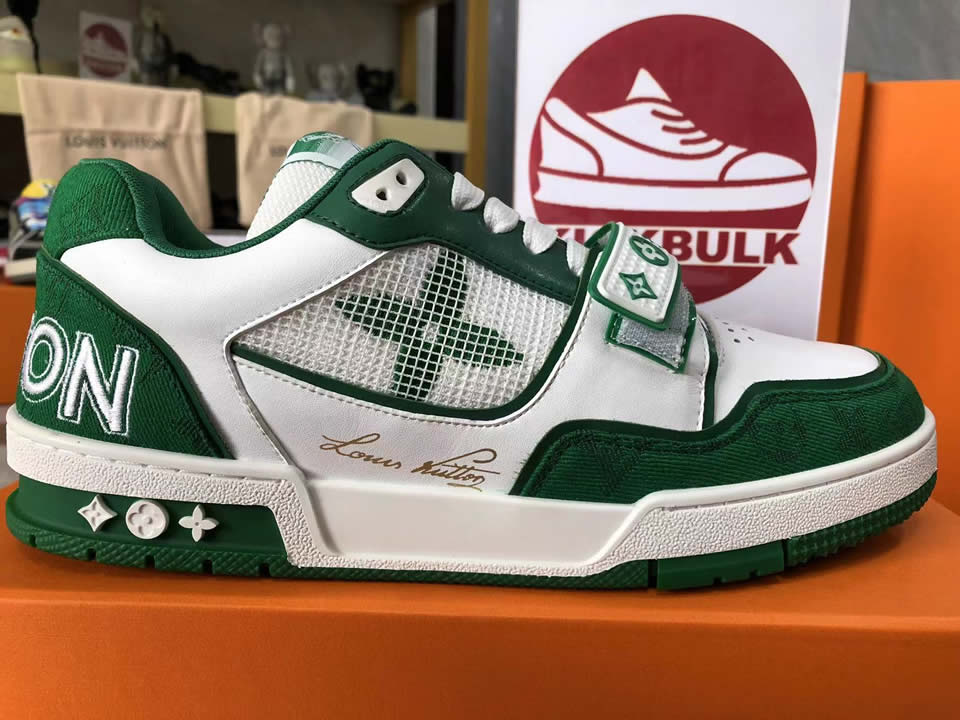 Louis Vuitton Lv Trainer Green White Dm180912003517 6 - www.kickbulk.co