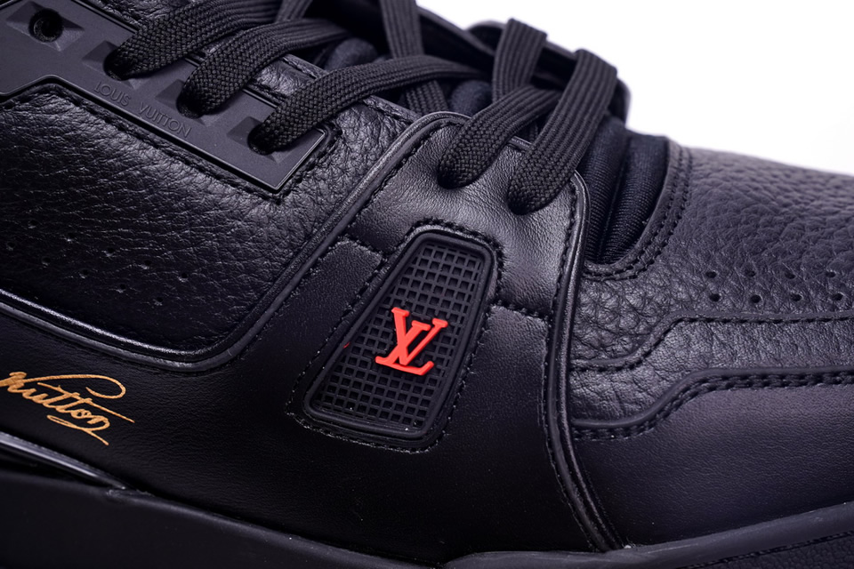 Louis Vuitton Trainer Black Litchi Pattern Fd02219 13 - www.kickbulk.co