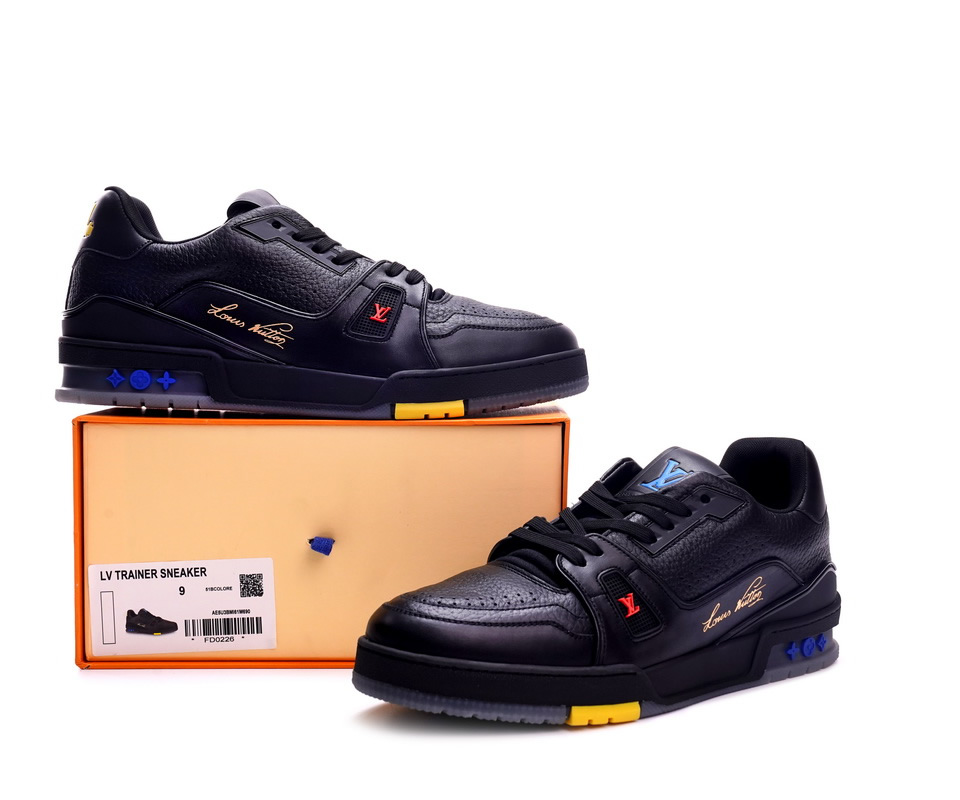 Louis Vuitton Nigo Black Tiger Trainers – Savonches