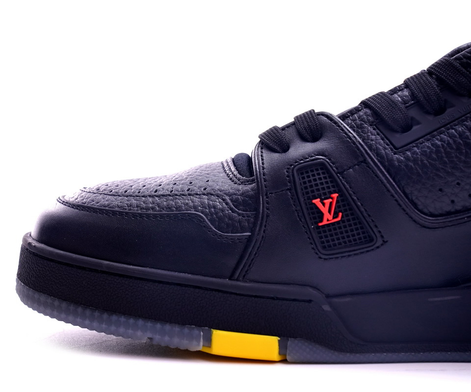 Louis Vuitton Trainer Black Litchi Pattern Fd02219 9 - www.kickbulk.co