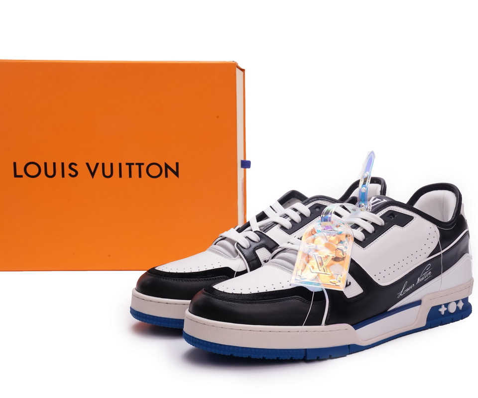 Louis Vuitton Trainer Black Blue Go122011 2 - www.kickbulk.co