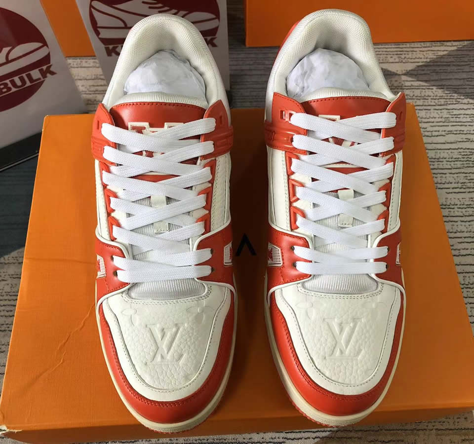 Louis Vuitton Lv Trainer Red White L17086013605380 2 - www.kickbulk.co