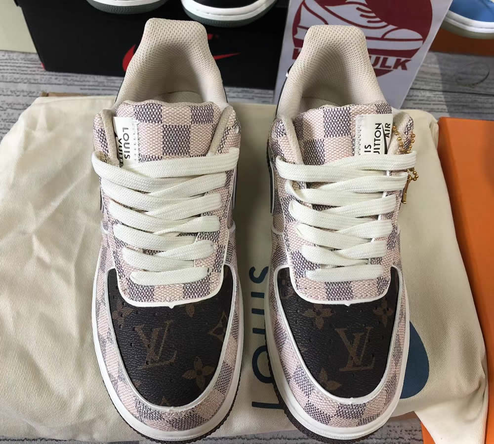 Louis Vuitton Air Force 1 Low Brown Beige Ld4631 202 3 - www.kickbulk.co