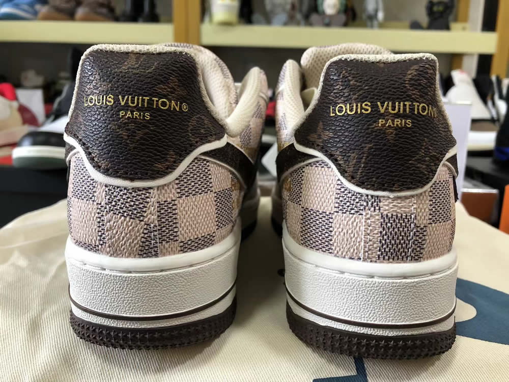 Louis Vuitton Air Force 1 Low Brown Beige Ld4631 202 6 - www.kickbulk.co