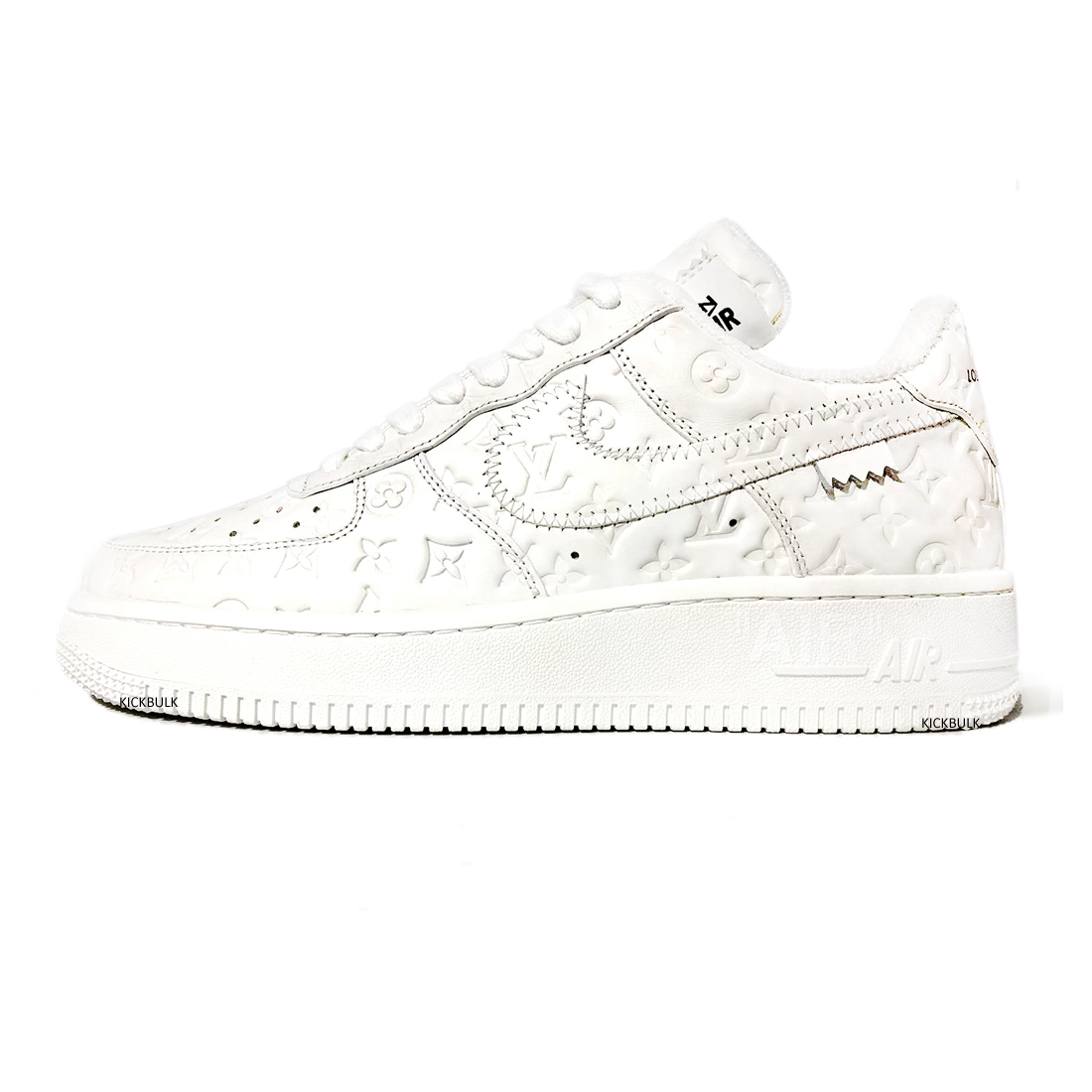 Louis Vuitton Air Force 1 Trainer Sneaker White Lk0221 1 - www.kickbulk.co