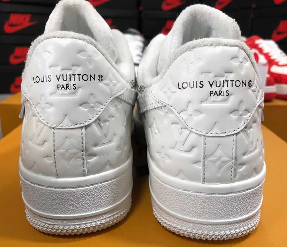 Louis Vuitton Air Force 1 Trainer Sneaker White Lk0221 5 - www.kickbulk.co