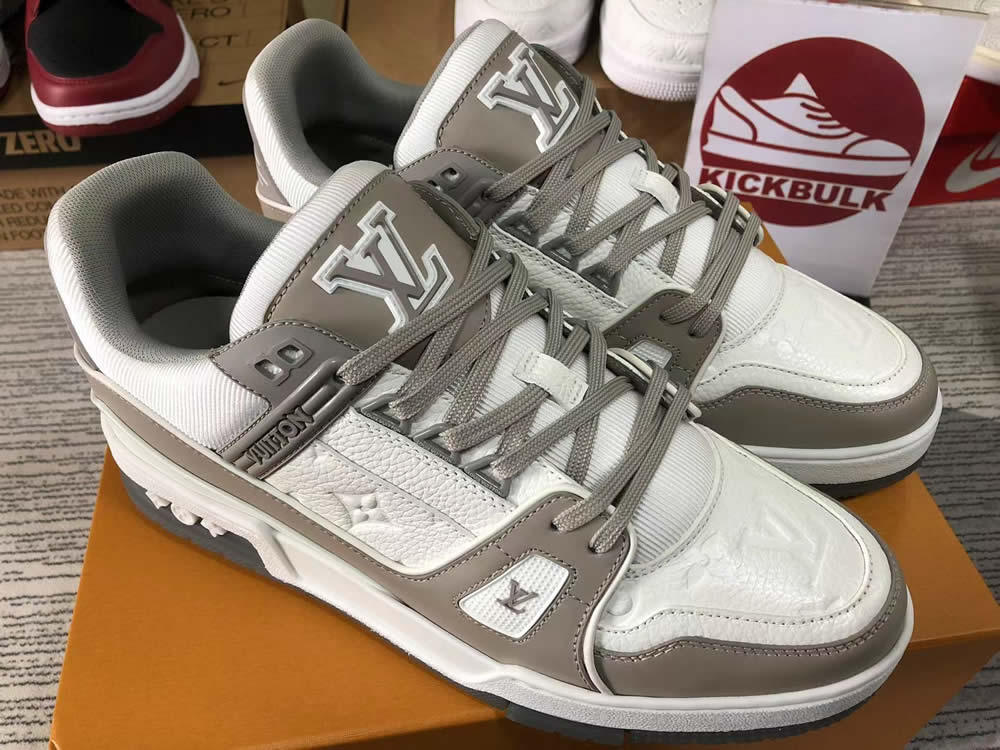 Louis Vuitton Lv Trainer White Grey Lk023400 4 - www.kickbulk.co