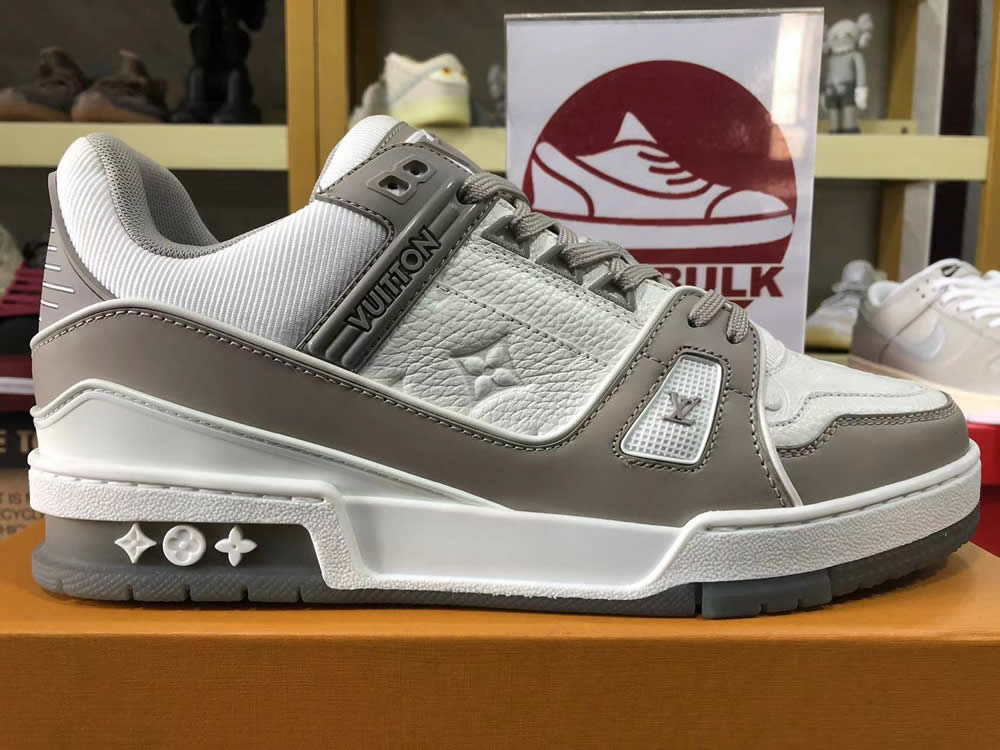 Louis Vuitton Lv Trainer White Grey Lk023400 6 - www.kickbulk.co